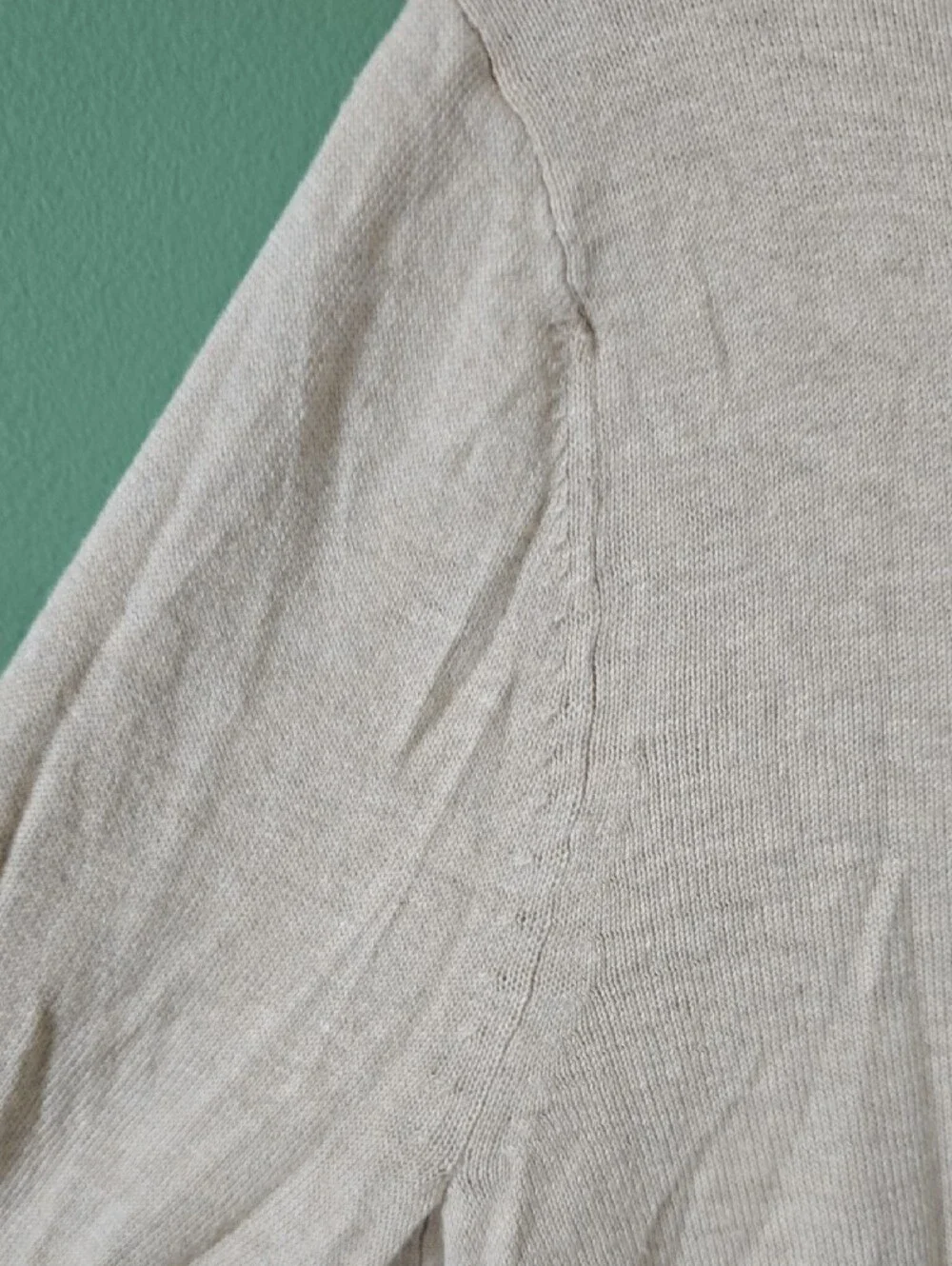 Banana Republic Light Beige Crewneck Sweater